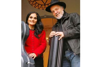 Duo Ariana Burstein & Roberto Legnani Klassik und Weltmusik für Cello & Gitarre